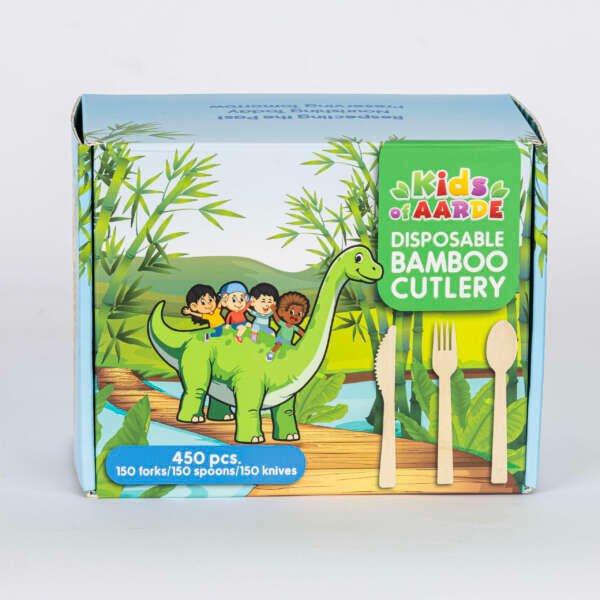 Kids of Aarde bamboo Utensils Box
