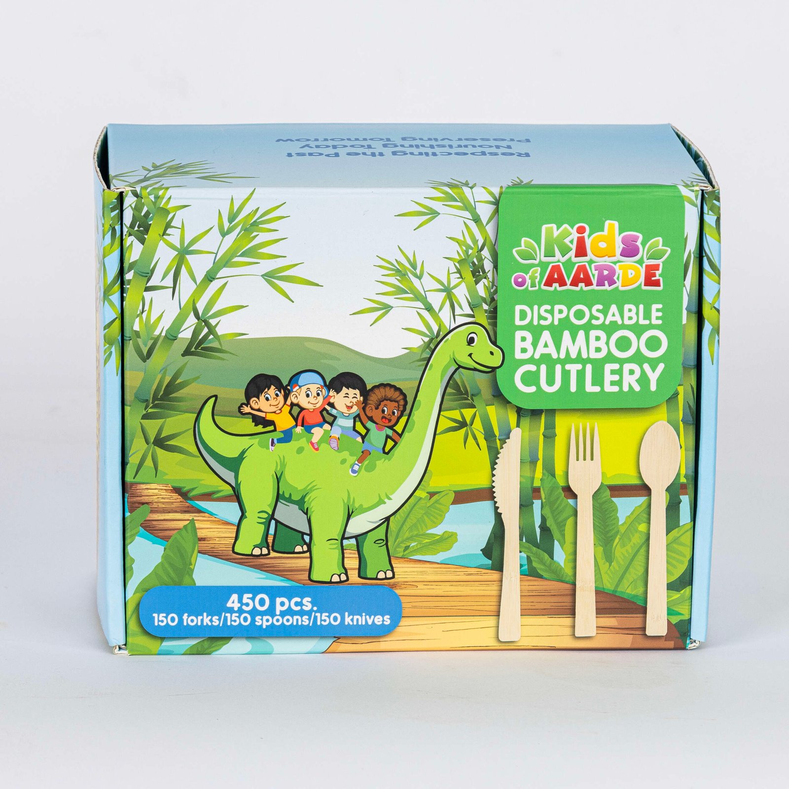 Kids of Aarde bamboo Utensils Box