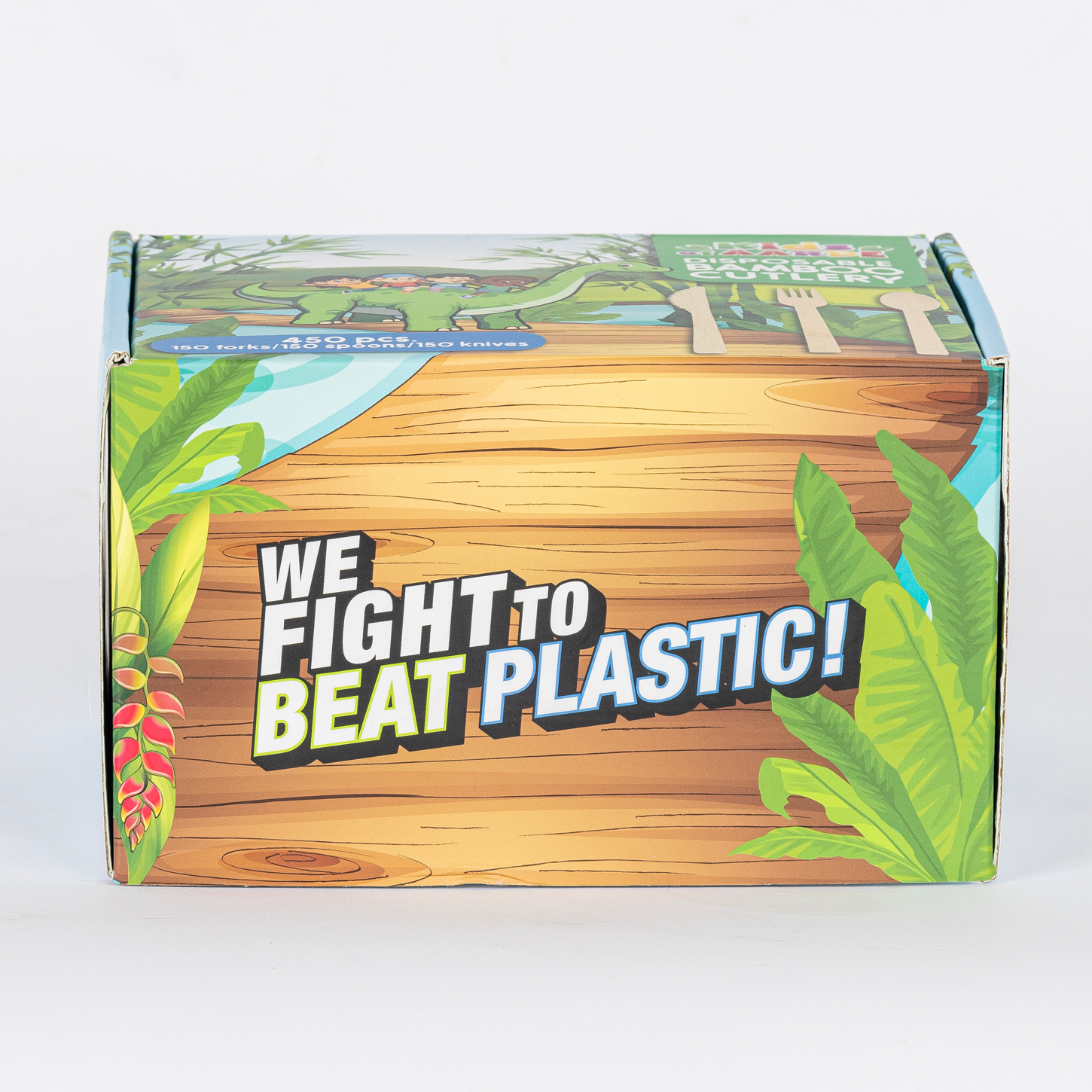 450 pcs. Bamboo Cutlery - Image 5